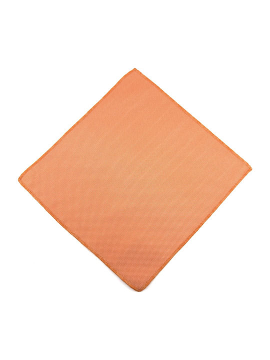Legend Accessories Σετ Ανδρικής Γραβάτας Μονόχρωμη σε Πορτοκαλί Χρώμα