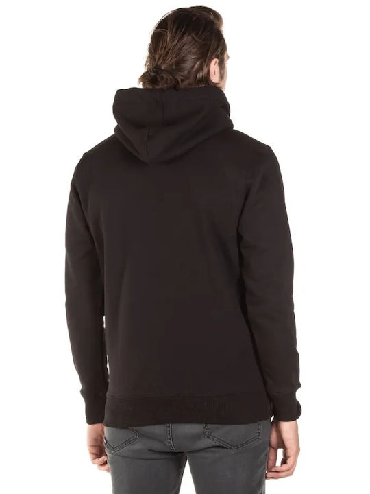 Alpha Industries Black with Hood