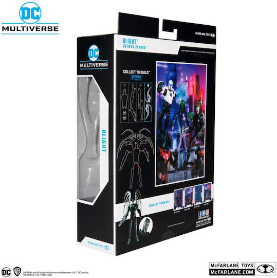 Mcfarlane Toys DC Comics Blight (Изгради Батман Покербот) Мултивселена Фигура За Действие Височина 18см В Мащаб 1:10