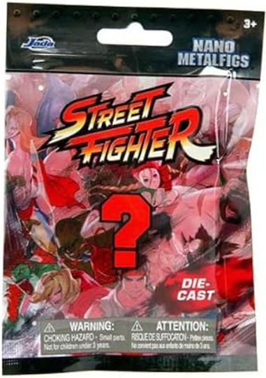 Street Fighter Nano Metalfigs Diecast Mini Figures Display 6 Cm 24