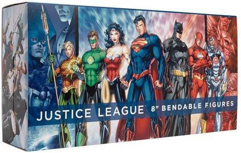 NJ Croce DC Comics Комплект 7 Фигури Лигата На Справедливостта Фигура 20см 7 Бройки