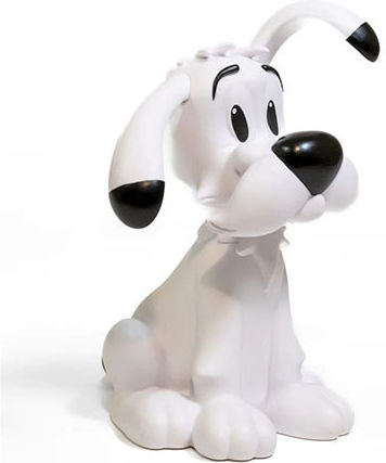 Plastoy Asterix & Obelix Statue Coin Bank Intefix Dogmatix 15 Cm