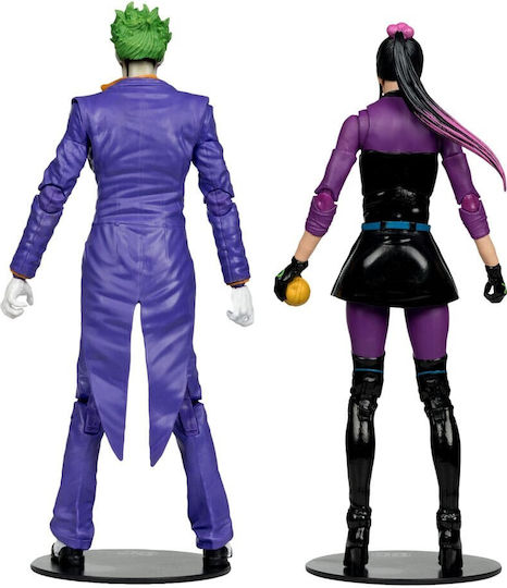 Dc Multiverse Gold Label Joker & Punchline 2-pack Φιγούρα Δράσης 18cm