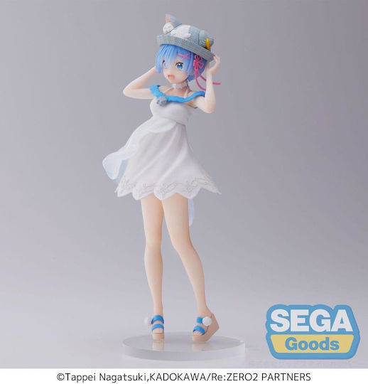 Sega Re: Zero Starting Life in Another World Rem Nyatsu Day Luminasta Figure 19cm