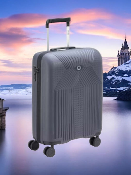 Delsey Ordener Medium Hard Gray Suitcase With 4 Wheels Height 66cm