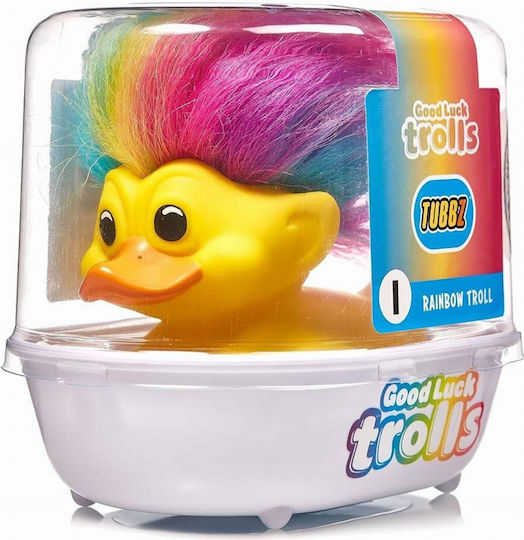 Numskull Trolls Boxed Tubbz - Rainbow Troll Rubber Duck 10εκ.