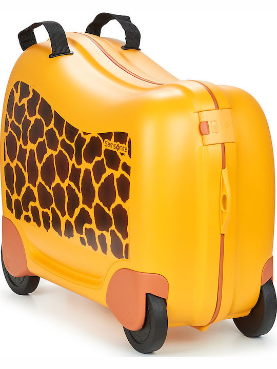 Samsonite Dream2go Cabin Hard Orange Suitcase with 4 Wheels Height 21cm