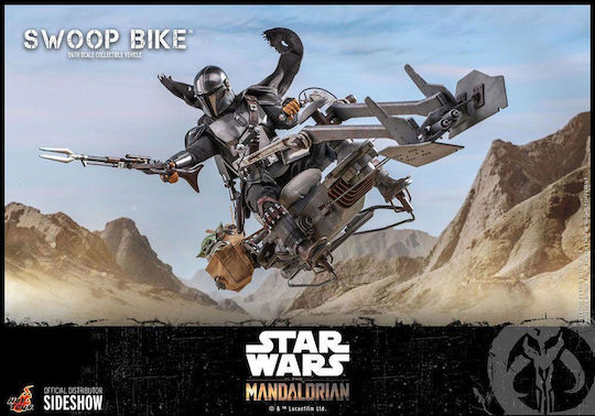Hot Toys Star Wars Mandalorian Swoop Bike Swoop Bike Replica Vehicle Length 59cm in Scale 1:6