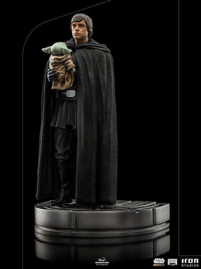 Star Wars Luke Skywalker Grogu Statue Artscale 1/10 21cm