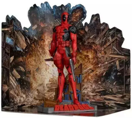 Mcfarlane Toys Marvel Pvc Statue 1/10 Iron Man Invincible Iron Man #126 11 Cm Mcf14767