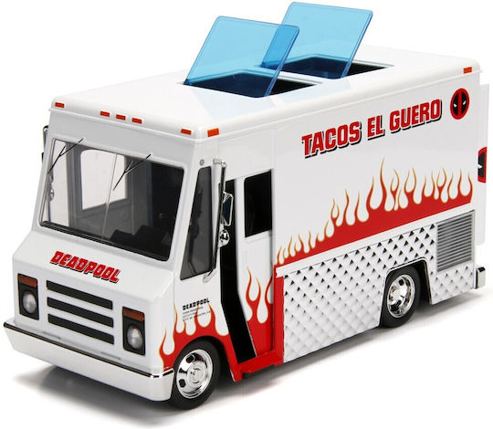 Jada Toys Marvel Deadpool Deadpool Foodtruck Vehicle Replica Scale 1:24