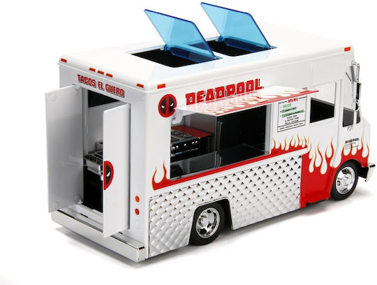 Jada Toys Marvel Deadpool Deadpool Foodtruck Vehicle Replica Scale 1:24
