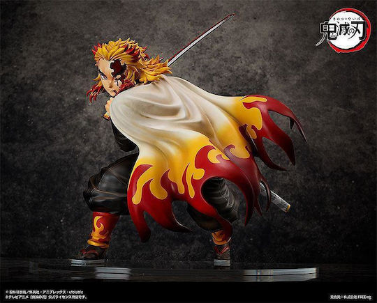 FREEing Demon Slayer: Kyojuro Rengoku Φιγούρα ύψους 42εκ. σε Κλίμακα 1:4
