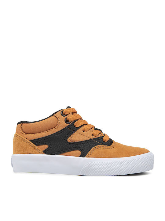 Kalis Vulc Παιδικά Sneakers High Κίτρινα