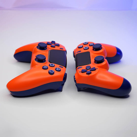 LevelUp LevelUp Doubleshock Ασύρματο Gamepad για PS4 Blaze Orange