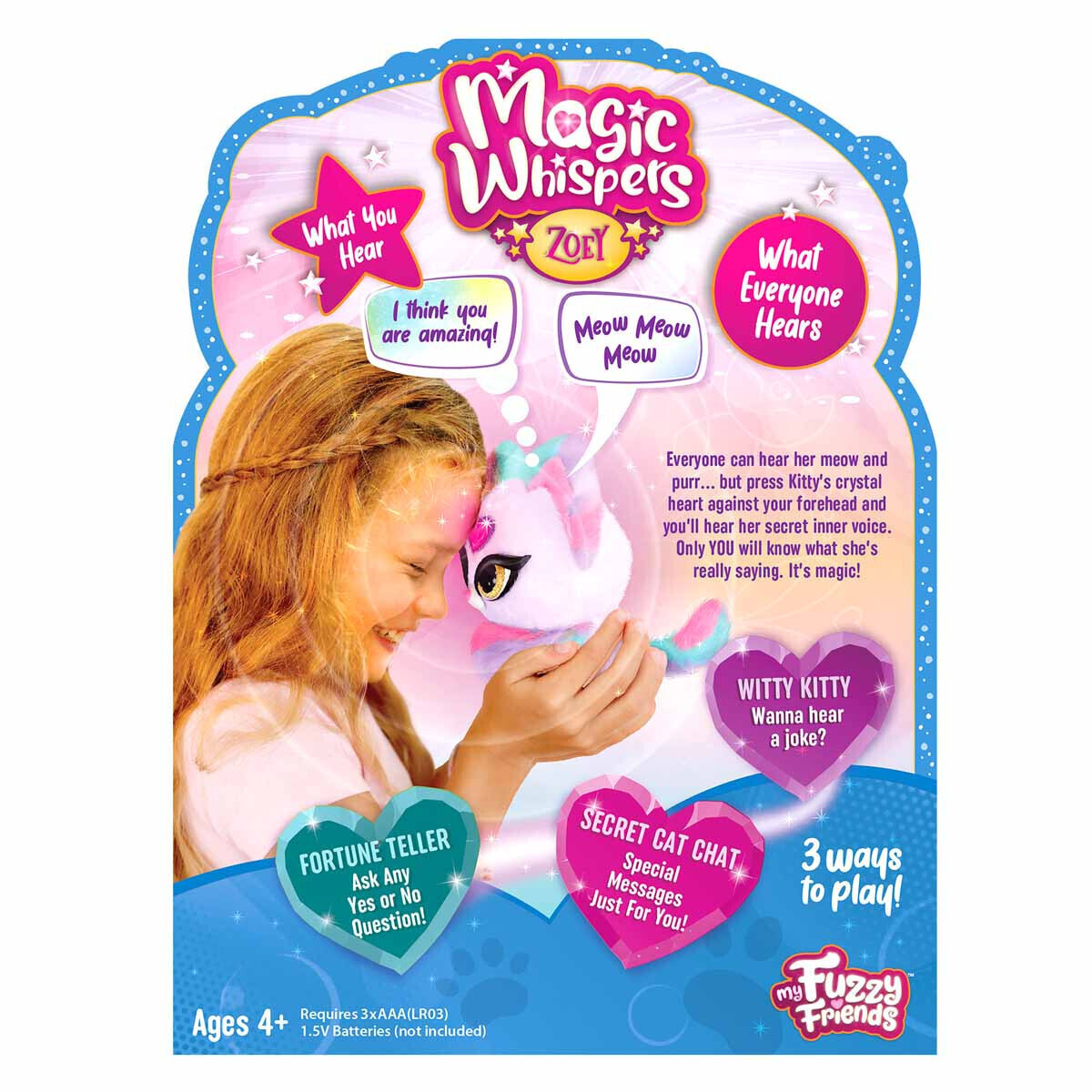 Giochi Preziosi Jucărie De Plus Pisicuță My Fuzzy Friends Magic