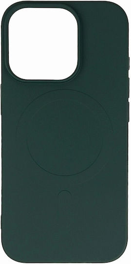 Liquid Silicone Case Magsafe Iphone 16 Pro Dark Green