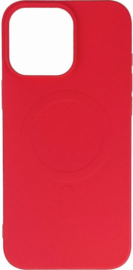 Liquid Silicone Case Magsafe Iphone 16 Pro Red