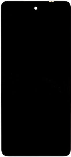 Οθόνη με Μηχανισμό Αφής για Motorola G04, G24, G24 Power (Μαύρο)