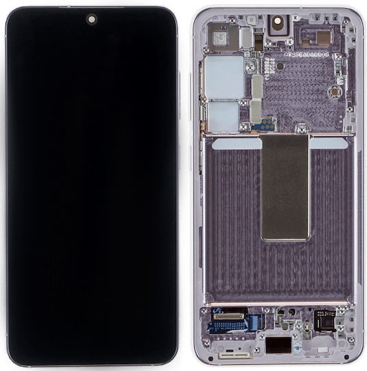 Screen with Touch Mechanism for Samsung S911B Galaxy S23 5G (Pink)