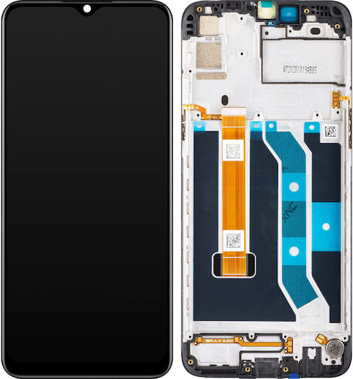 Realme O ecran cu Mecanism Tactil și Cadru pentru Realme 6i (Negru)