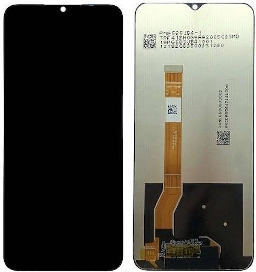 Οθόνη Lcd mit Touch-Mechanismus für Realme C35 (Schwarz)
