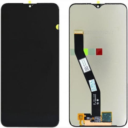 Xiaomi Οθόνη με Μηχανισμό Αφής και Πλαίσιο για Xiaomi Redmi Note 8, Note 8 (2021) (Μαύρο)