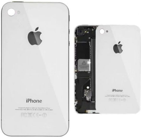 Apple Καπάκι Μπαταρίας Λευκό για iPhone 4S.