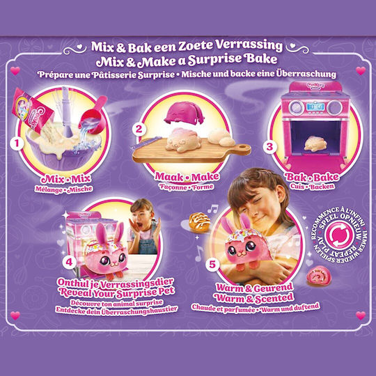 Giochi Preziosi Cookeez Makery Μαγικό Φουρνάκι Cinamon Treats για 5+ Ετών