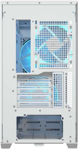 Cougar MX600 MINI RGB Gaming Mini tower Carcasă Calculator Alb