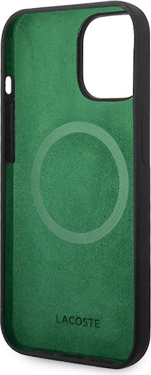 Lacoste Silicone Magsafe Back Cover Plastic / Silicon Negru (iPhone 14)