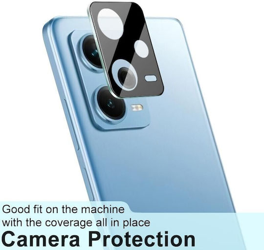 Τζαμάκι Κάμερας Μαύρο για Redmi Note 12 Pro+