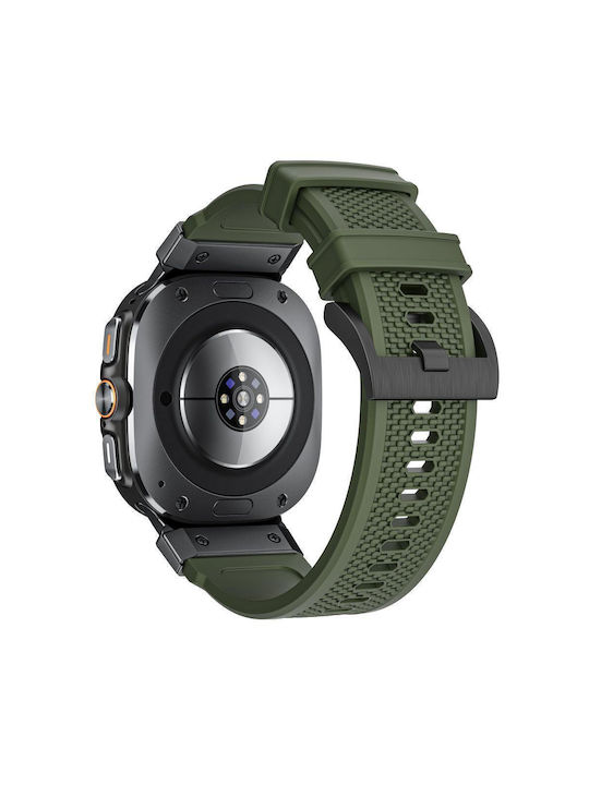 Tech-Protect Delta Pro Strap Silicone Green (Galaxy Watch Ultra)