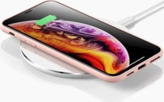 Sonique Liquid Umschlag Rückseite Silikon Rot (iPhone 12 Pro Max)