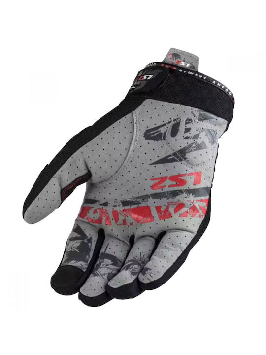 LS2 Chaki Sommer Herren Handschuhe Schwarz