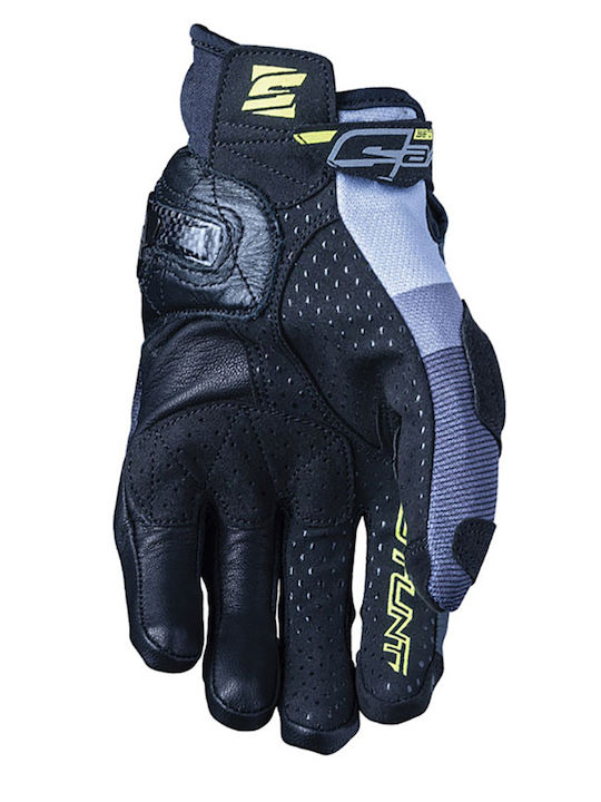 Five Stunt Replica Summer Men's Gloves Spread Fluo Yellow