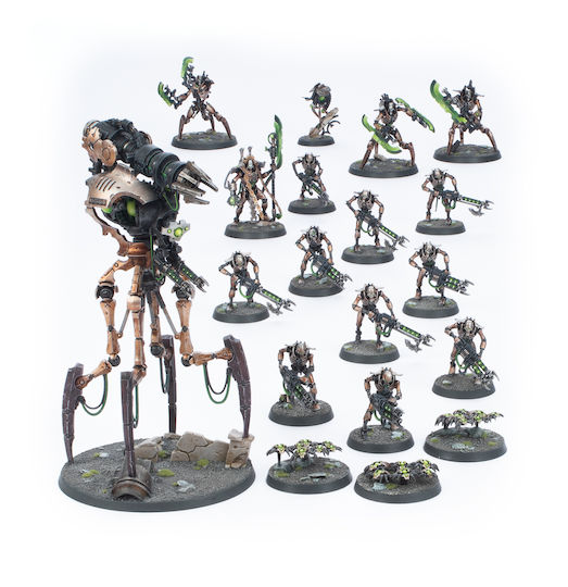 Games Workshop Warhammer 40.000 Kampfpatrouille Necrons 2023 Zahlen