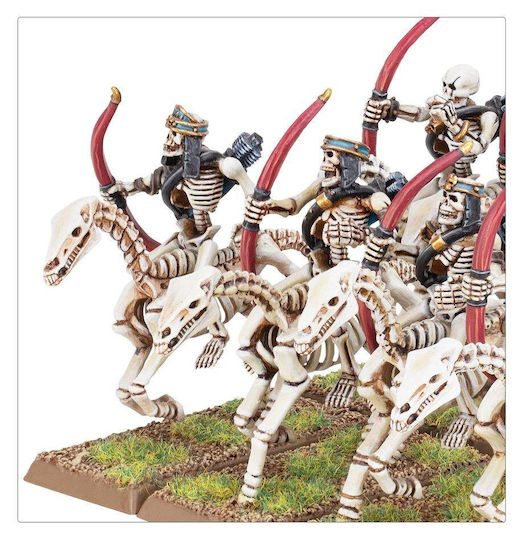 Games Workshop Warhammer: The Old World Warhammer - Tomb Kings Skeleton Horsemen/horse Archers Figure