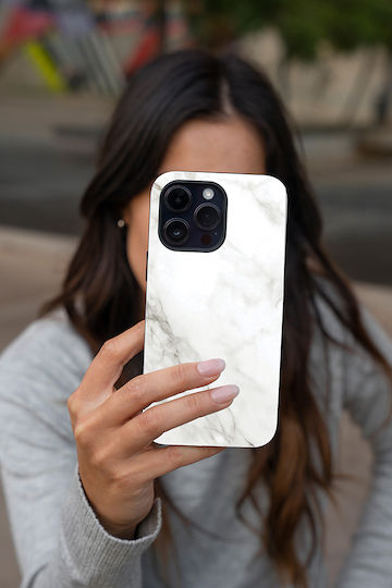 Sonique Marble Series Case Samsung Galaxy A23 5G Galaxy A23 4G White