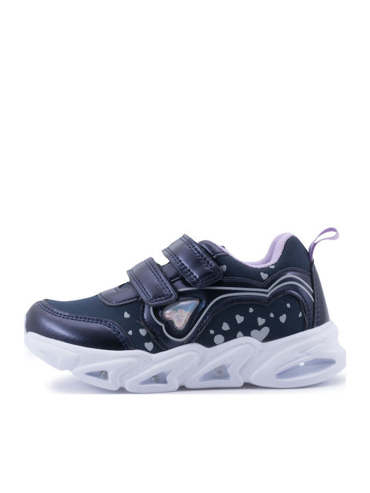 Παιδικά Sneakers με Σκρατς Μπλε