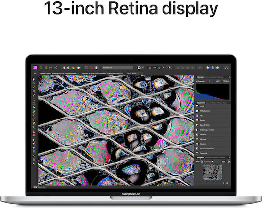 Apple MacBook Pro 13.3" (2022) QHD+ (M2/24GB/1TB SSD/10-Core GPU) Silver (US Keyboard)