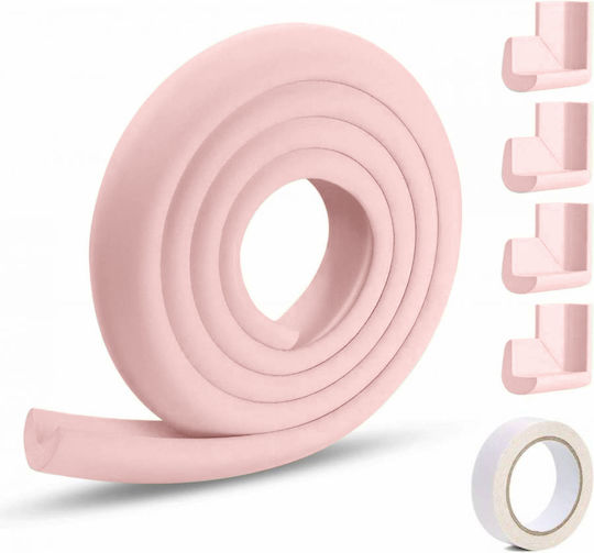 Olympus Round Protective Surfaces with Sticker made of Foam in Pink Color 200εκ. 5pcs