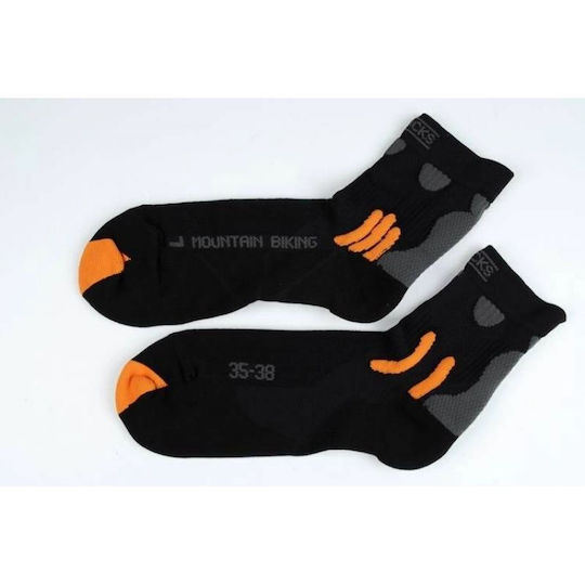X-Socks X20007-X01 Κάλτσες Ποδηλασίας Mountain Bike Μαύρες