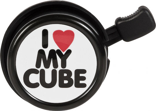 RFR I Love My Cube Clopot de bicicletă pentru copii Negru