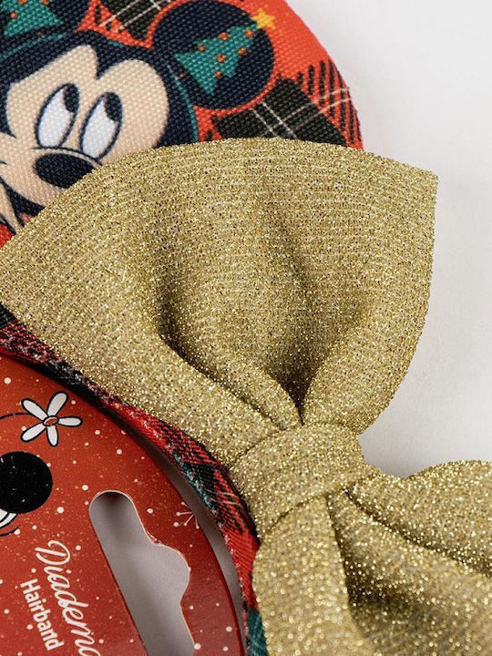 Cerda Παιδική Στέκα Μαλλιών Disney Μίνι Μάους με Αυτάκια Πολύχρωμη 24τμχ (Διάφορα Σχέδια) 1τμχ