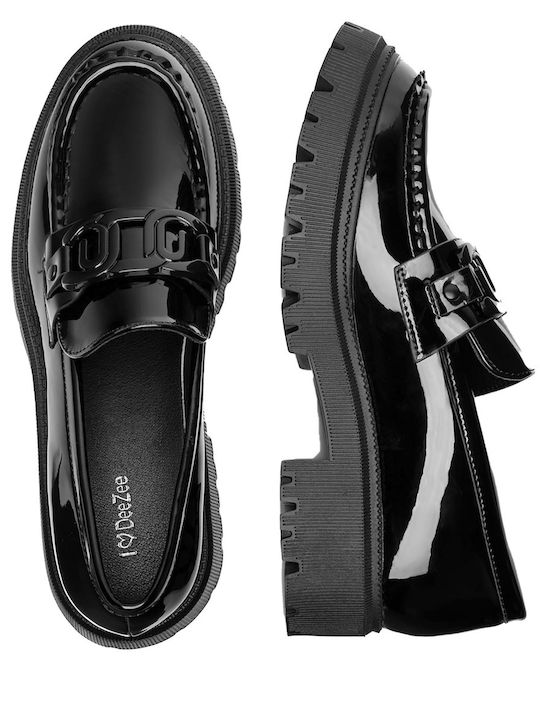 Damen Loafers in Schwarz Farbe