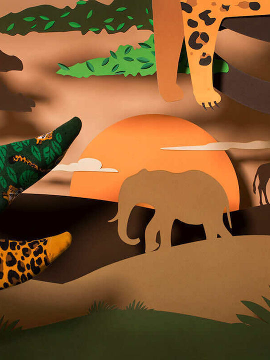 Many Mornings El Leopardo Patterned Socks Multicolored Many Mornings El Leopardo Patterned Socks Multicolored