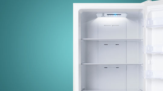 Nobu Ψυγειοκαταψύκτης 310lt Total NoFrost Υ188xΠ59.5xΒ63εκ. Λευκός NBM1860WE