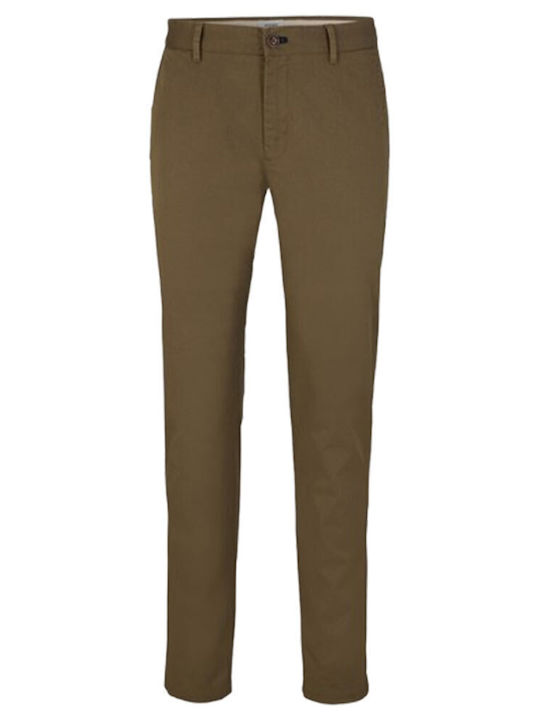 Matthew Men's Trousers Chinos Elastic Olive