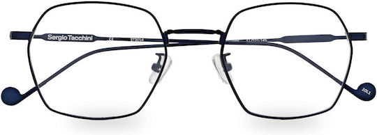 Sergio Tacchini Metalic Rame Ochelari Negru st3014-002